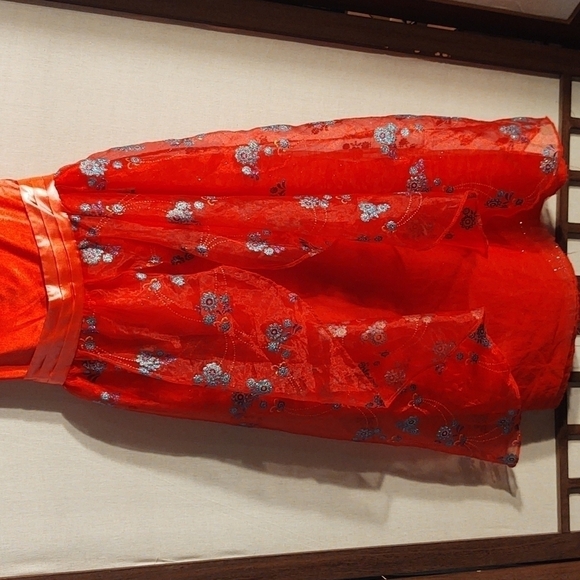 Disney Elena of Avalor Princess Costume Red Dress Sz (7-8) - Picture 3 of 10